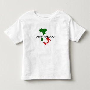 L'Américain italien Italie badine le T-shirt