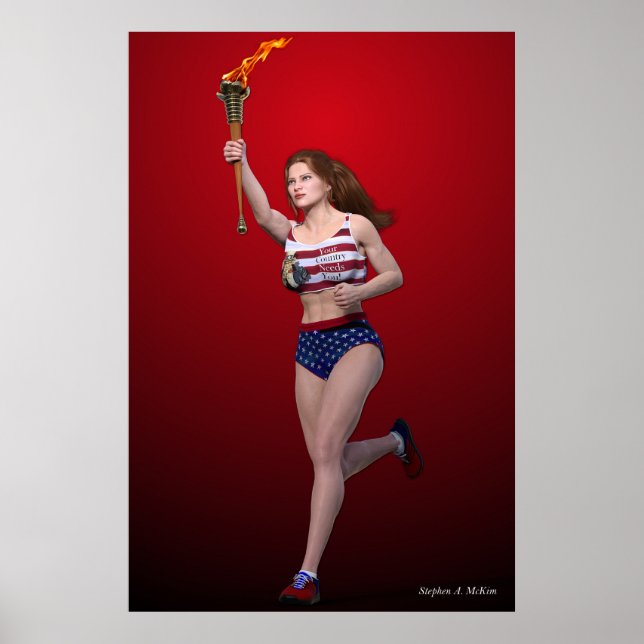 L'Amérique a besoin de votre affiche (Devant)