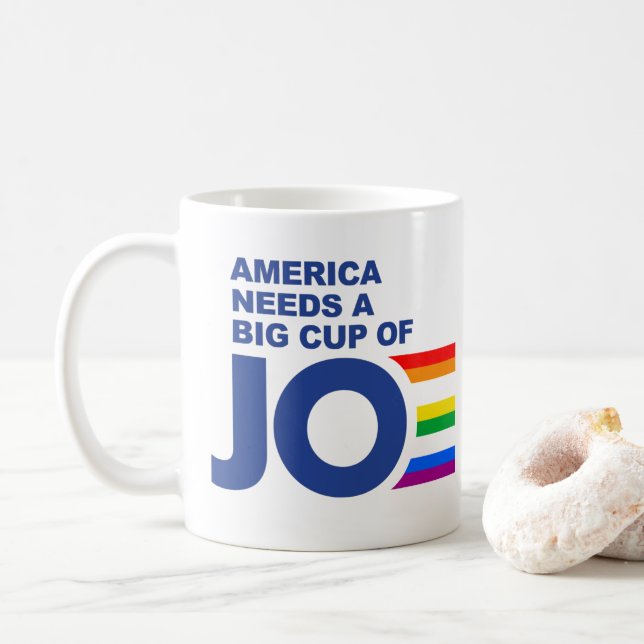 L'AMÉRIQUE A BESOIN D'UNE GRANDE TASSE DE JOE (PRI (Avec donut)