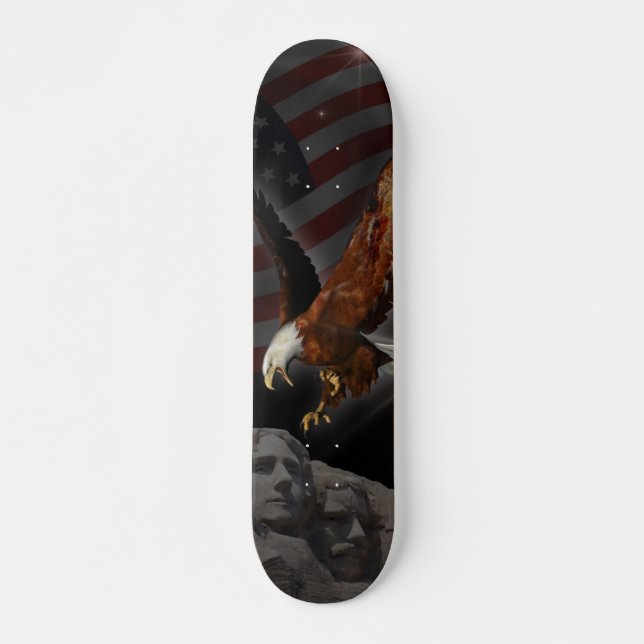 L'Amérique Bryan patriote rené C. Smoak Skateboard (Devant)