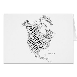 L'Amérique du Nord dans Tagxedo