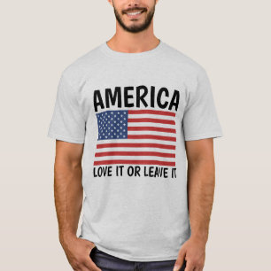 L'AMÉRIQUE L'AIME OU LAISSE SES T-shirts