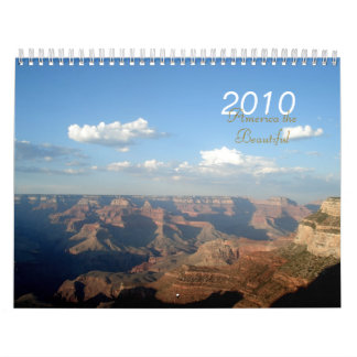 L'Amérique le beau calendrier 2010