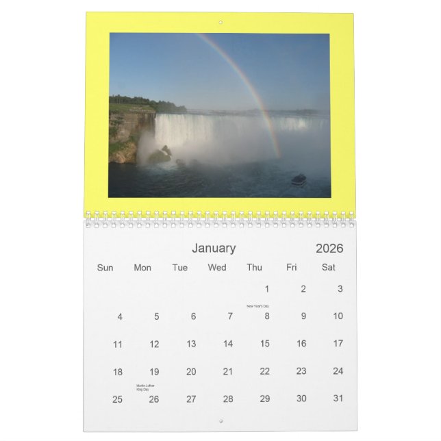 L'Amérique le beau calendrier 2010 (Jan 2026)