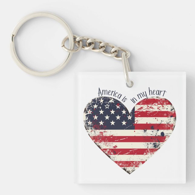 L'Amérique patriotique est dans mon coeur (Devant)