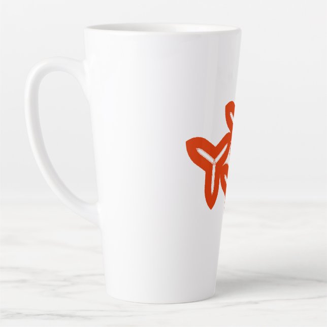 Lames gothiques Latte Mug (Gauche)