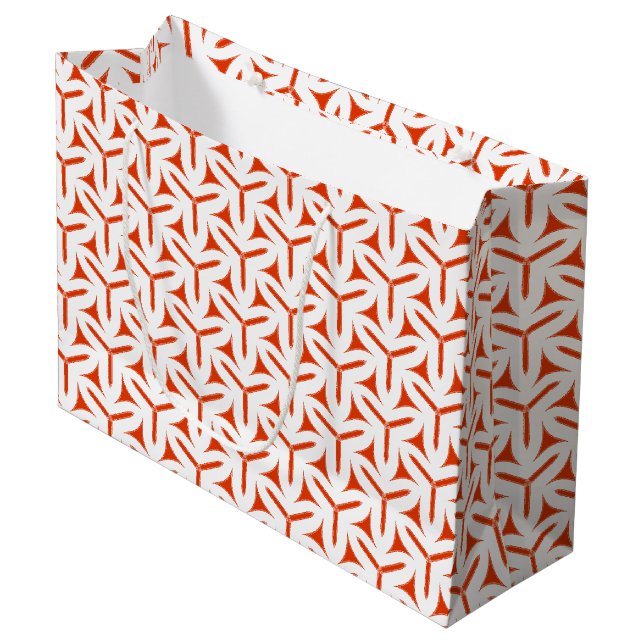 Lames gothiques Motif grand sac cadeau (Devant Angle)