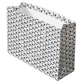 Lames gothiques Motif grand sac cadeau