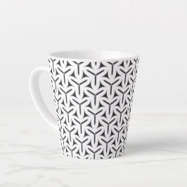 Lames gothiques Motif Latte Mug