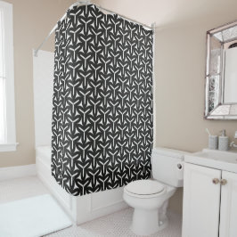 Lames gothiques Motif rideau de douche