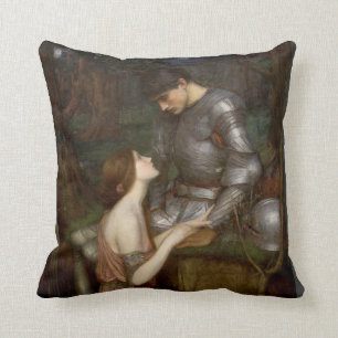 Lamia durch John William Waterhouse Kissen