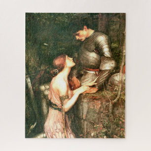 Lamia von J. W. Waterhouse Feinbild-Puzzle