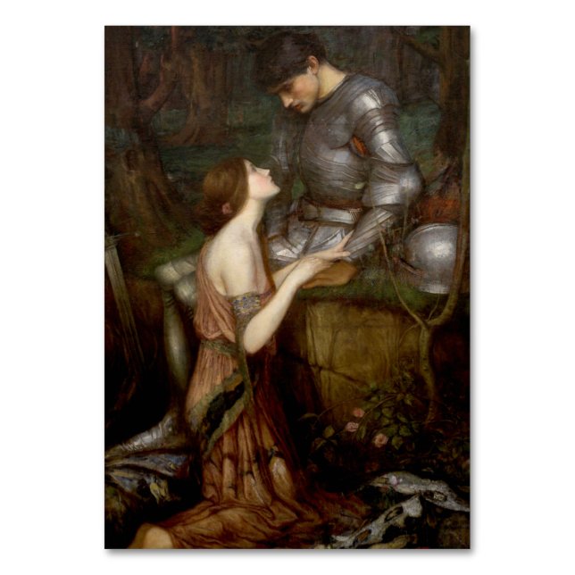 Lamia von John William Waterhouse, 1905 Tischnummer (Vorderseite)