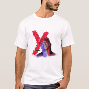 Lamine Yamal Künstlerisches Grafik-Fußball-Fan-Bas T-Shirt
