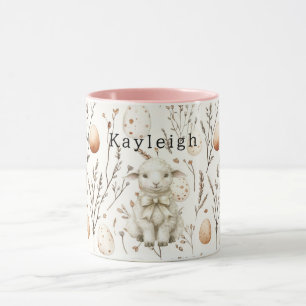 Lamm-Creme-Osterhasen Tasse