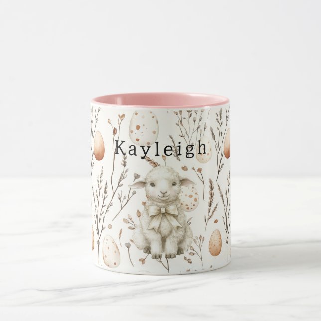 Lamm-Creme-Osterhasen Tasse (Zentrum)