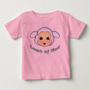 Lamm des Gottes Baby T-shirt