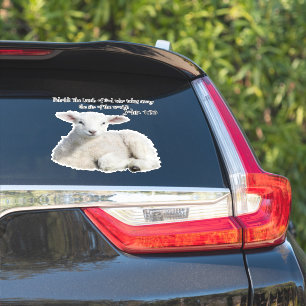Lamm des Sticker-Patches Aufkleber