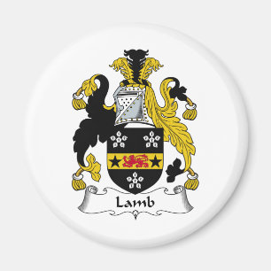 Lamm-Familienwappen Magnet