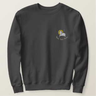 Lamm Gottes Besticktes Sweatshirt