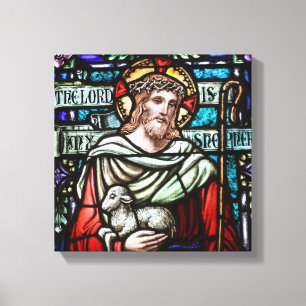 Lamm Gottes gezackte Lavas Leinwanddruck