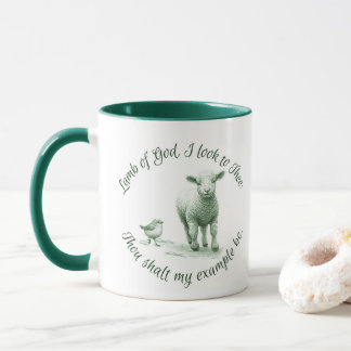 Lamm Gottes Ich schaue zu dir Hymn Lyric Tasse