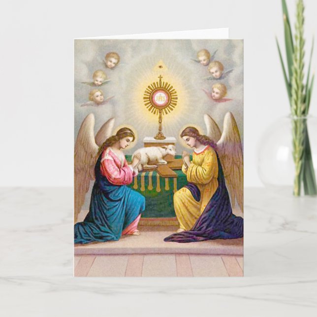 Lamm Gottes Karte (Vorderseite)