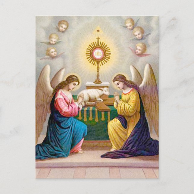 Lamm Gottes Postkarte (Vorderseite)