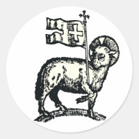 Lamm Gottes Symbol des christlichen Glaubens