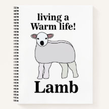 Lamm lebt ein warmes Leben