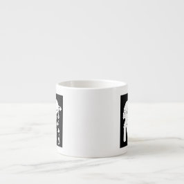 Lamm mit Blume Espressotasse