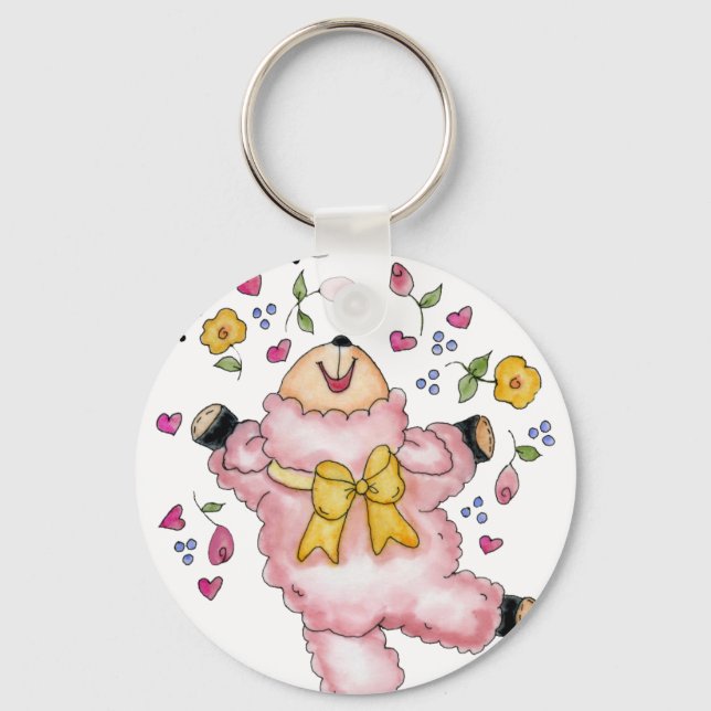 Lamm Schlüsselanhänger (Vorderseite)