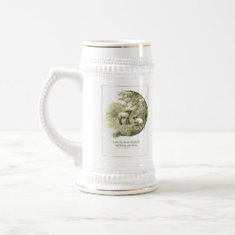 Lämmer u. Scripture-Tasse Bierglas