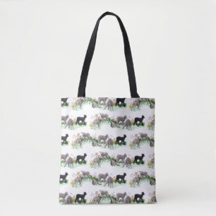 Lammwiese Allover-Print-Tasche (Farbe wählen) Tasche