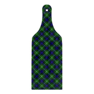 Lamont Tartan Blau Grün Karo Schneidebrett