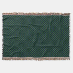 Lamont tartan blue kariert decke
