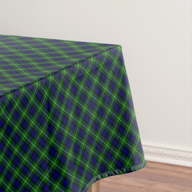Lamont tartan blue kariert tischdecke (Beispiel)