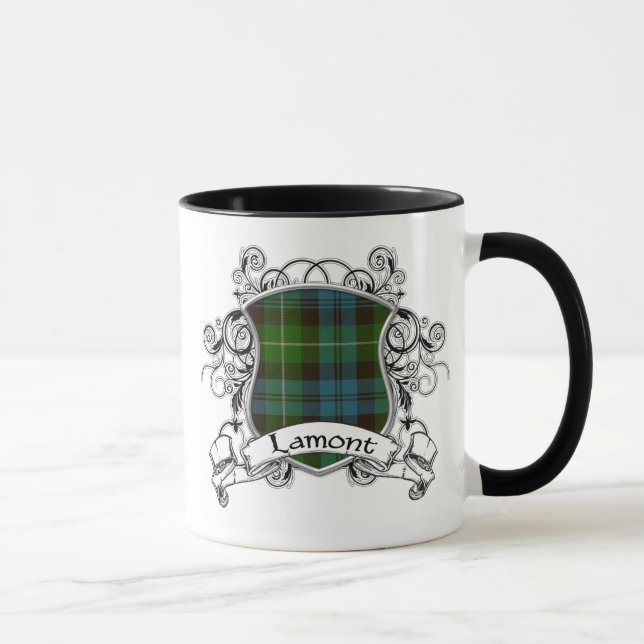 Lamont Tartan-Schild Tasse (Rechts)