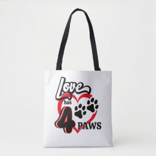 L'amour a quatre pattes Sac fourre-tout