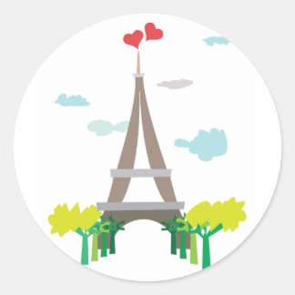 L'amour aux Stickers Tour Eiffel