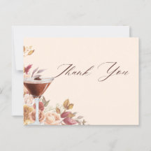 L'amour brasse la Carte de remerciements