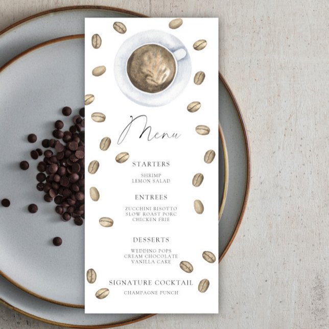 L'amour brasse le menu de la douche nuptiale (Créateur téléchargé)