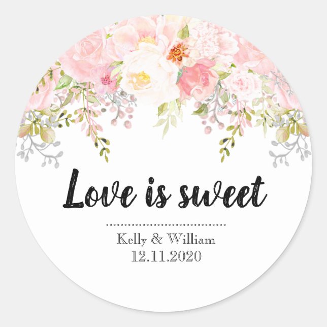 L'amour, c'est des stickers sucrés (Devant)