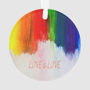 L'amour, c'est l'amour, la fierté arc-en-ciel LBGQ