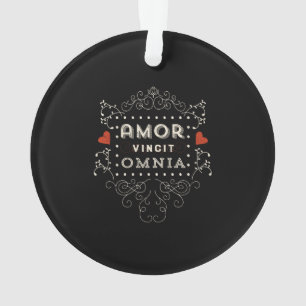 L'amour conquiert entièrement la typographie
