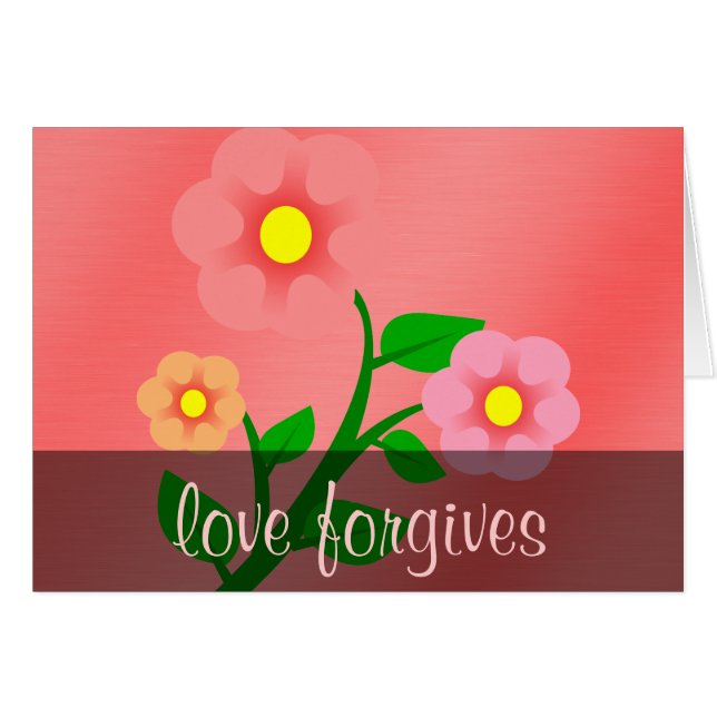 L'amour couvre une multitude de péchés 1 Pierre 4: (Devant horizontal)