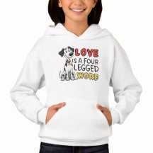 L'amour de dalmatien est un mot de quatre lettres