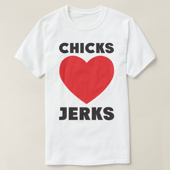 L'amour de poussins lance le T-shirt drôle de (Design devant)