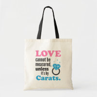 L'Amour drôle ne peut être mesuré Sac fourre-tout 