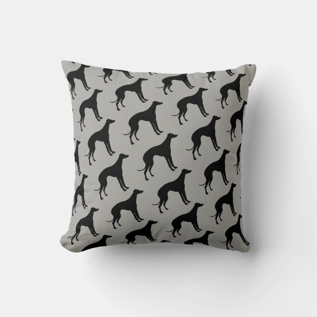 L'amour du Coussin italien Greyhound Dogs (Recto)